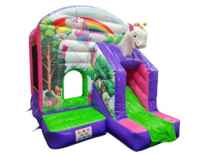 a inflatable bounce house